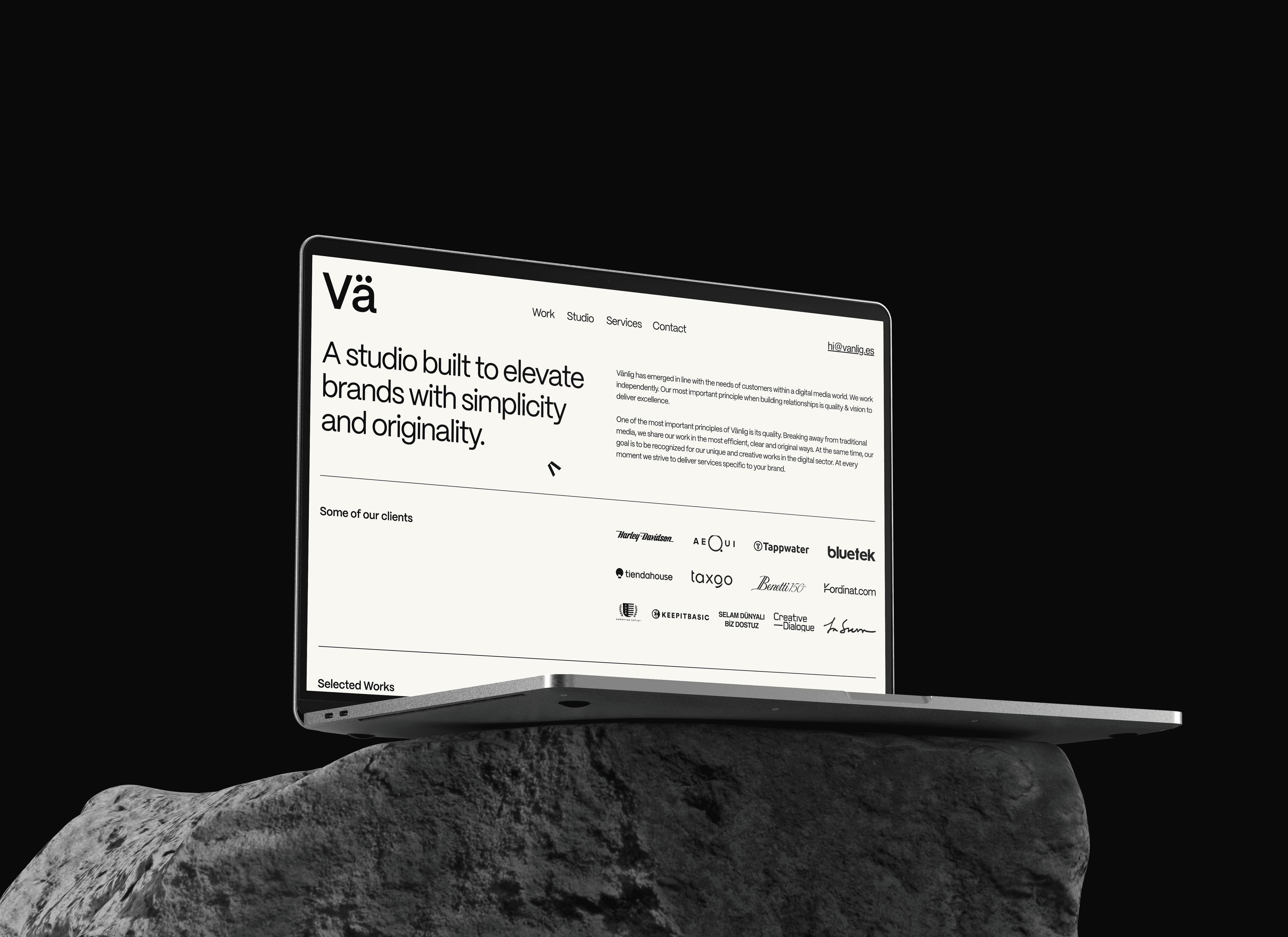 Vanlig case archive presentation
