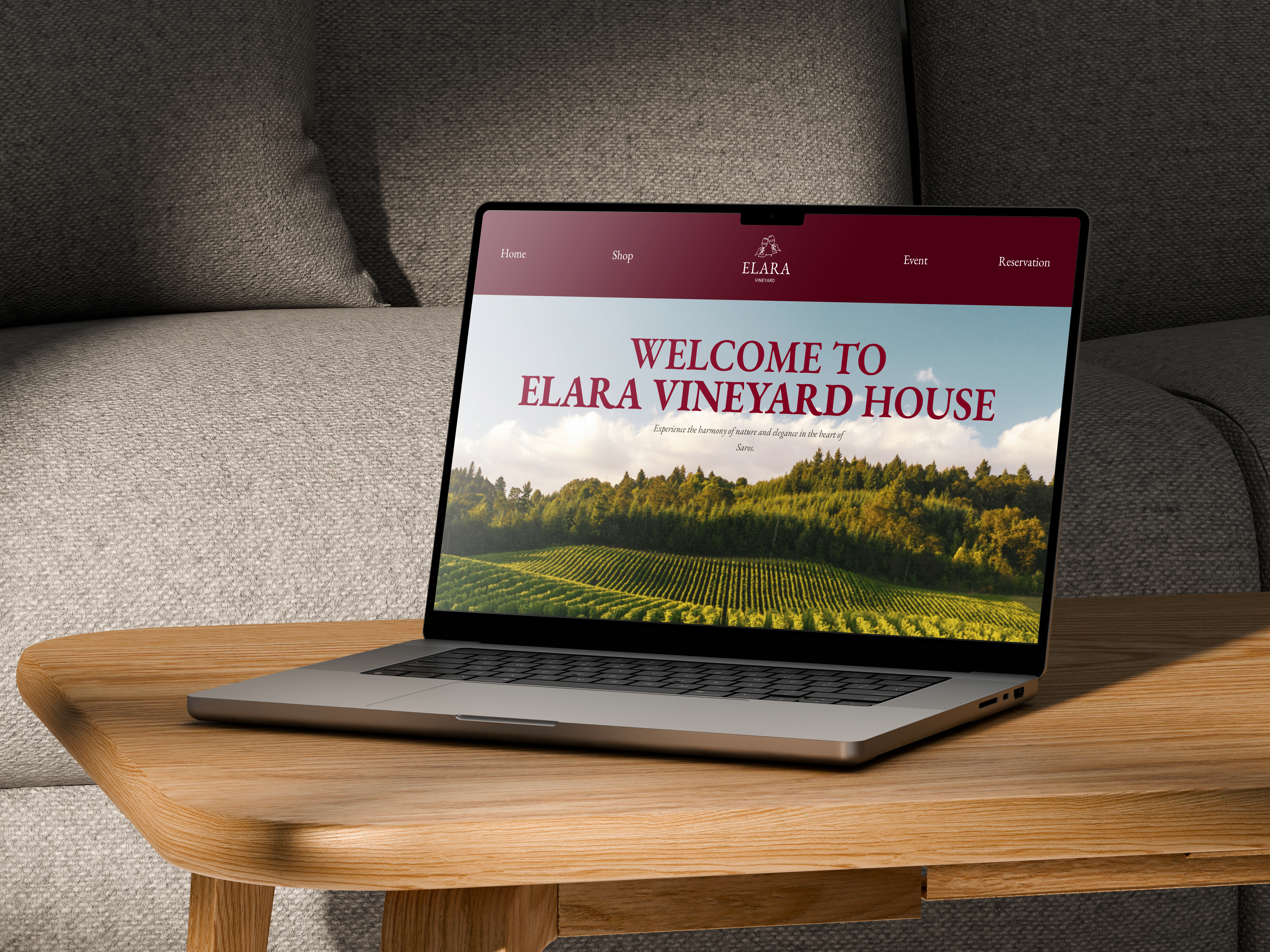 Vineyard typography pairings