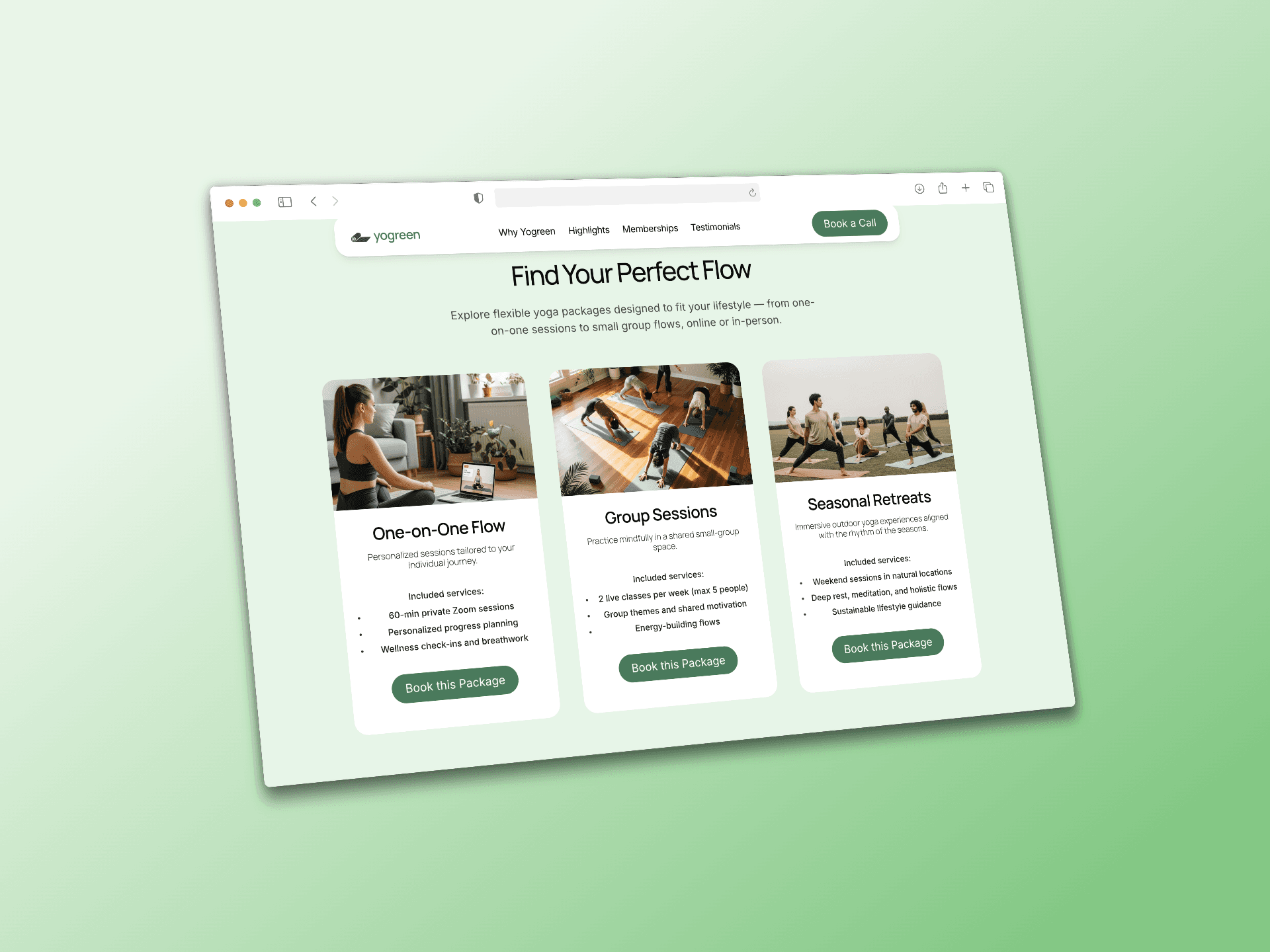 YoGreen across devices